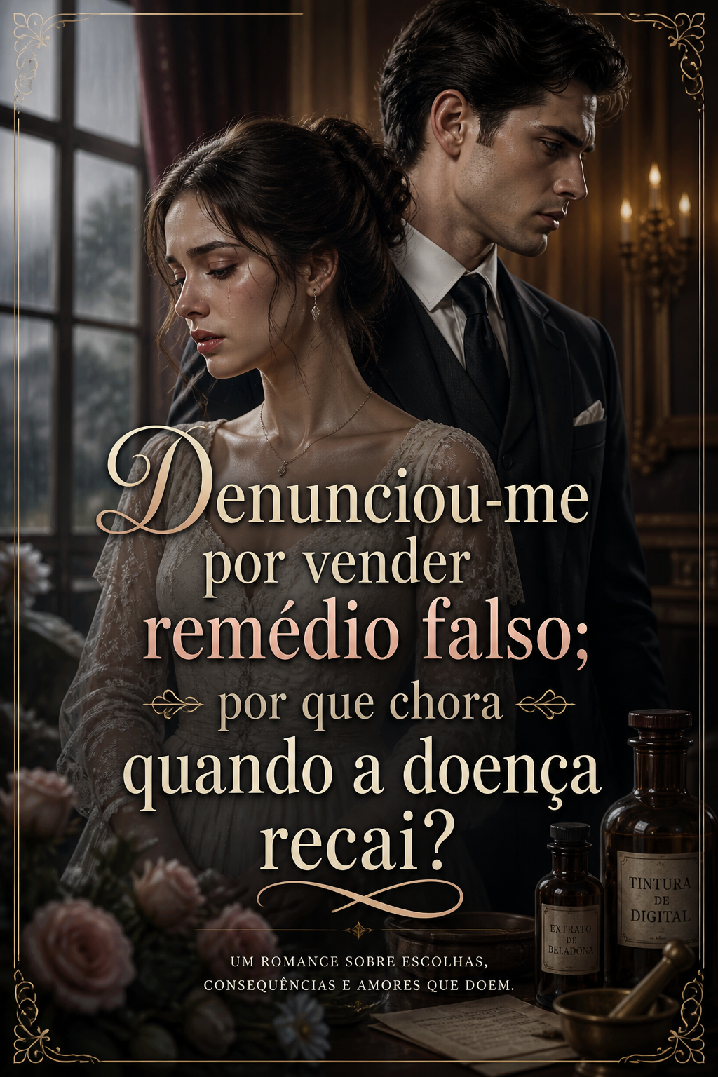 Denunciou-me por vender remédio falso; por que chora quando a doença recai?