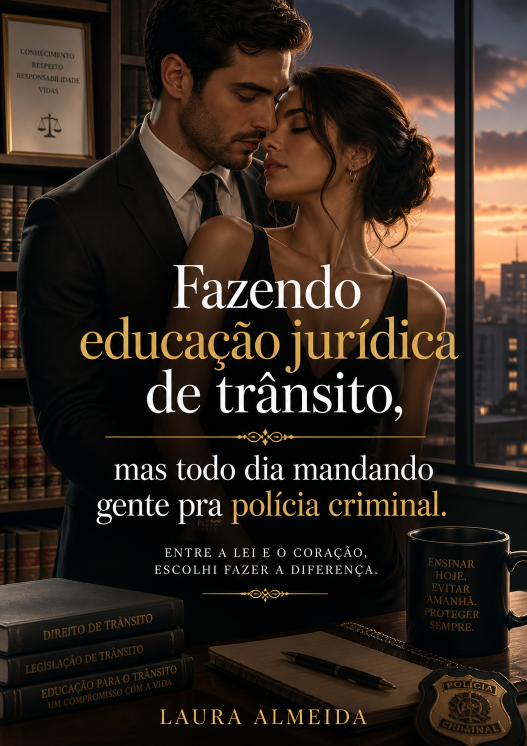 Fazendo educação jurídica de trânsito, mas todo dia mandando gente pra polícia criminal.